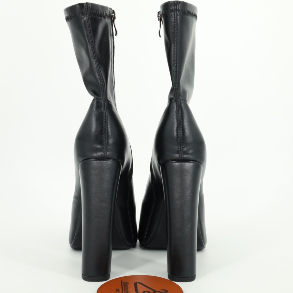 Pull-On Platform Boots Goth Punk - image 7